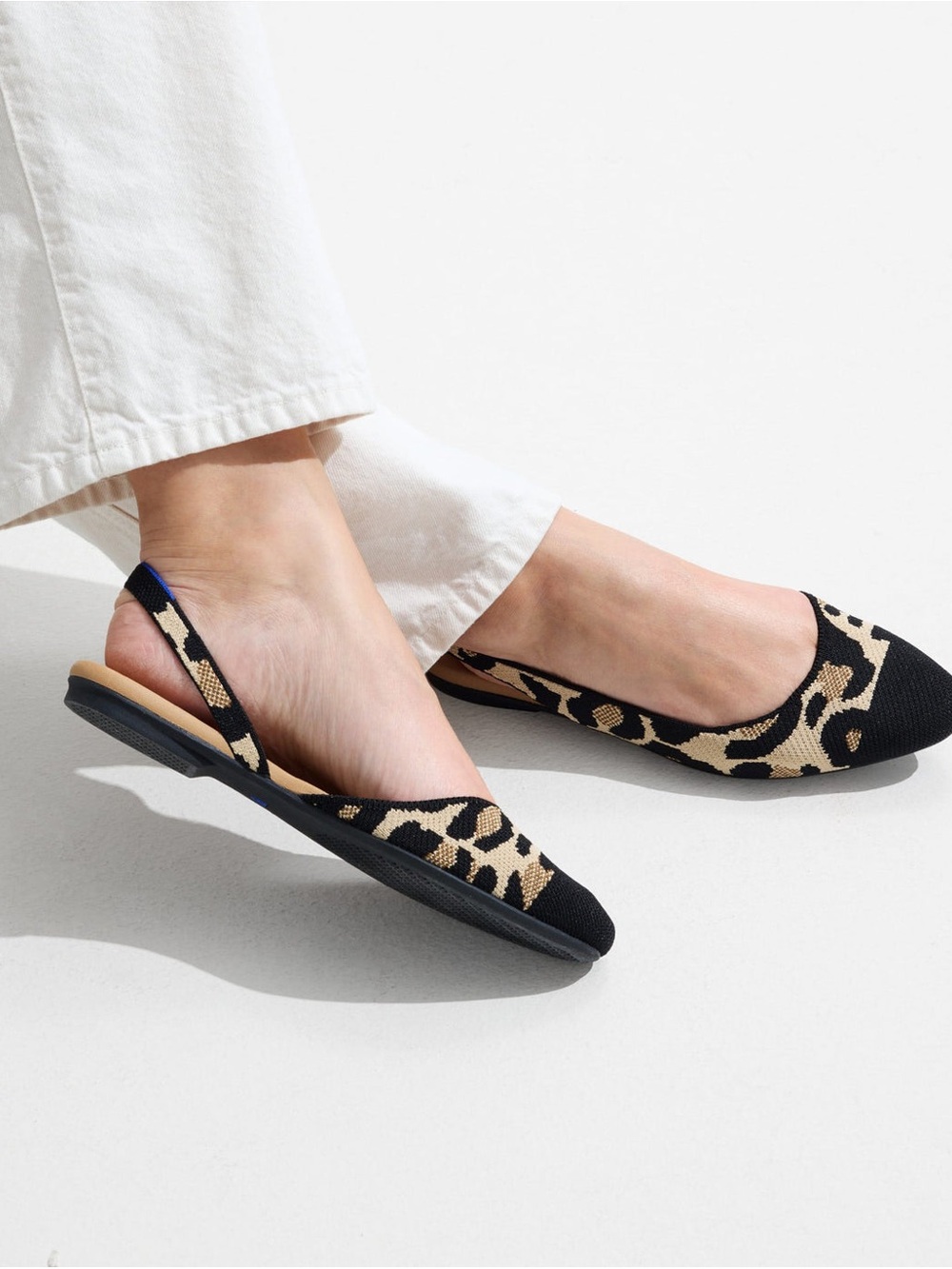 Rothy's Desert Cat Almond Slingback New in Box!